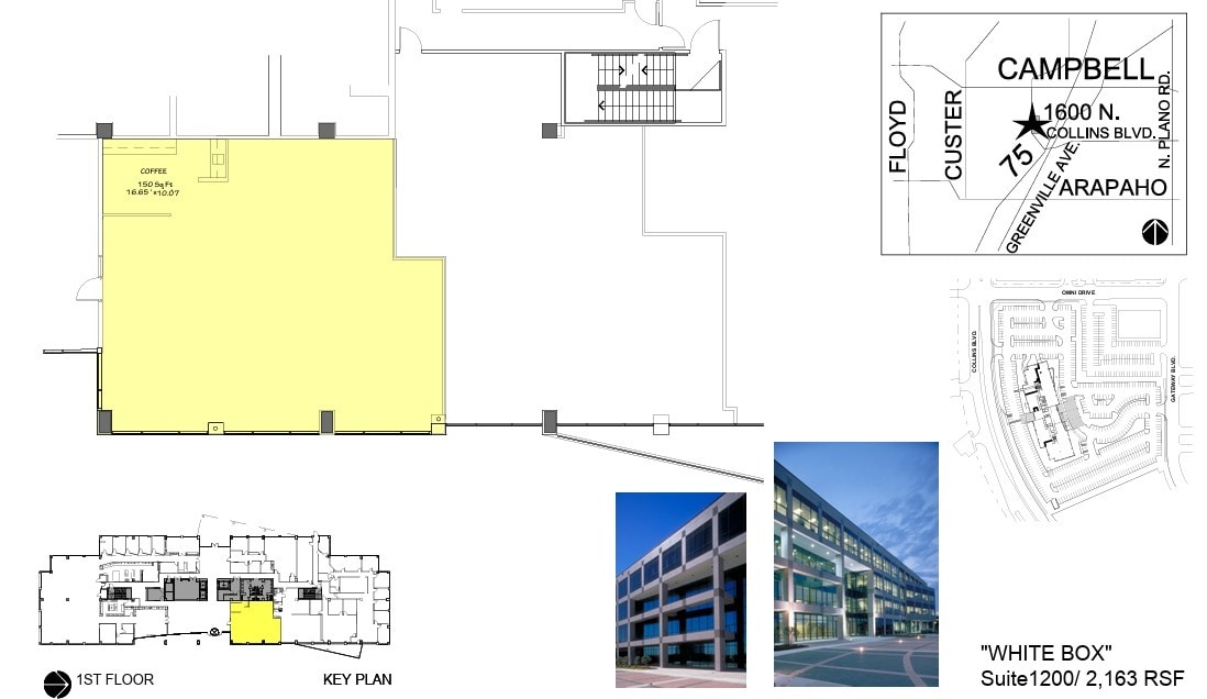 1600 N Collins Blvd, Richardson, TX à louer Plan d’étage– Image 1 sur 1