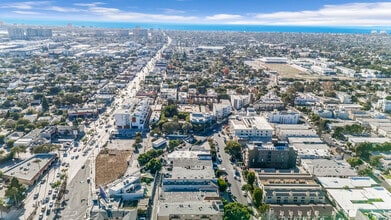 12718 Mitchell Ave, Los Angeles, CA - Vue aérienne vue de carte
