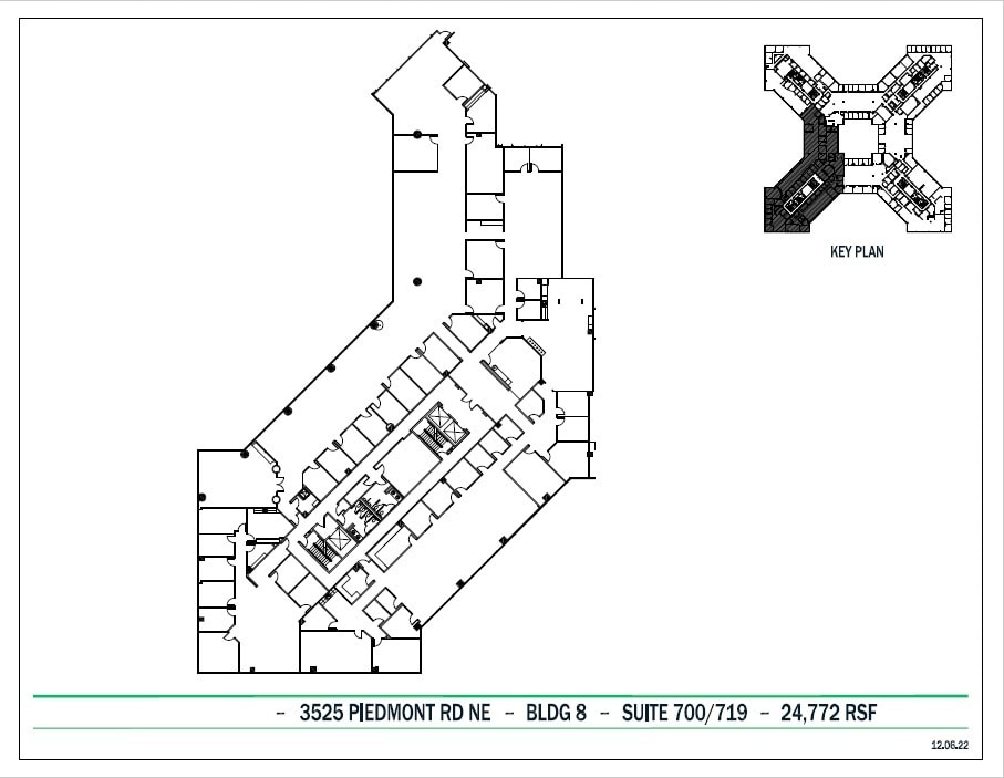 3495 Piedmont Rd NE, Atlanta, GA à louer Plan d’étage– Image 1 sur 1