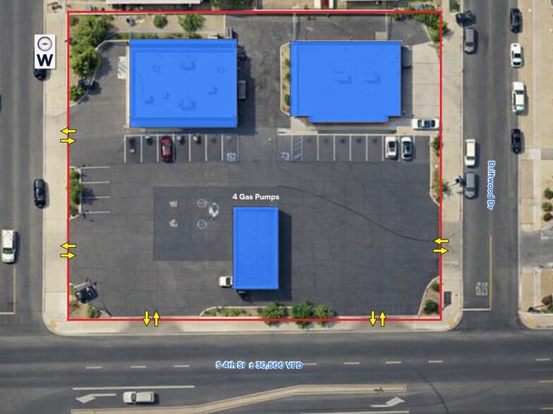 F.S. Gas Station & Retail Development portefeuille de 2 biens à vendre sur LoopNet.fr - Aérien – Image 3 sur 3