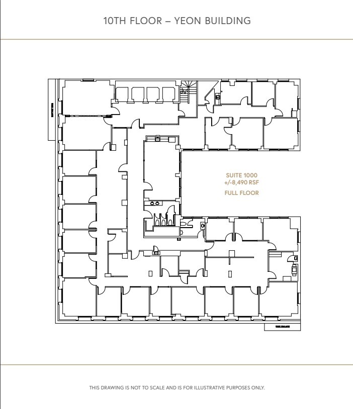 522 SW 5th Ave, Portland, OR à louer Plan d’étage– Image 1 sur 1