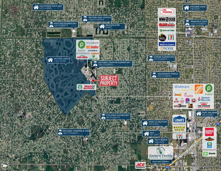 3340 Bayside Lakes SE blvd, Palm Bay, FL à vendre - Photo de l’immeuble – Image 2 sur 3