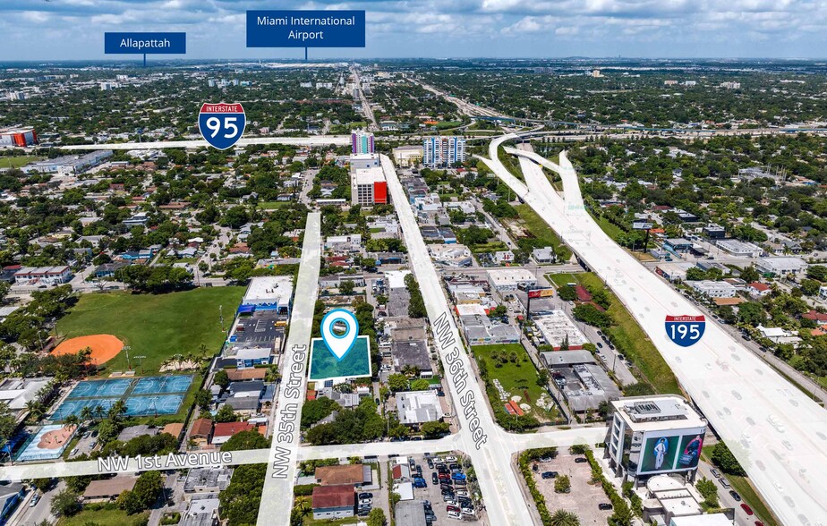 145 NW 35th St, Miami, FL à vendre - Aérien – Image 3 sur 16