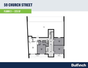 59-63 Church St, Cambridge, MA à louer Plan d’étage– Image 1 sur 1