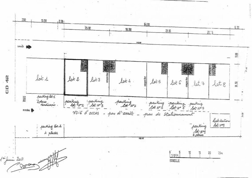 Industriel/Logistique dans Gémenos à louer - Plan d’étage – Image 2 sur 2