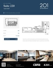 201 17th St NW, Atlanta, GA à louer Plan d’étage– Image 1 sur 1