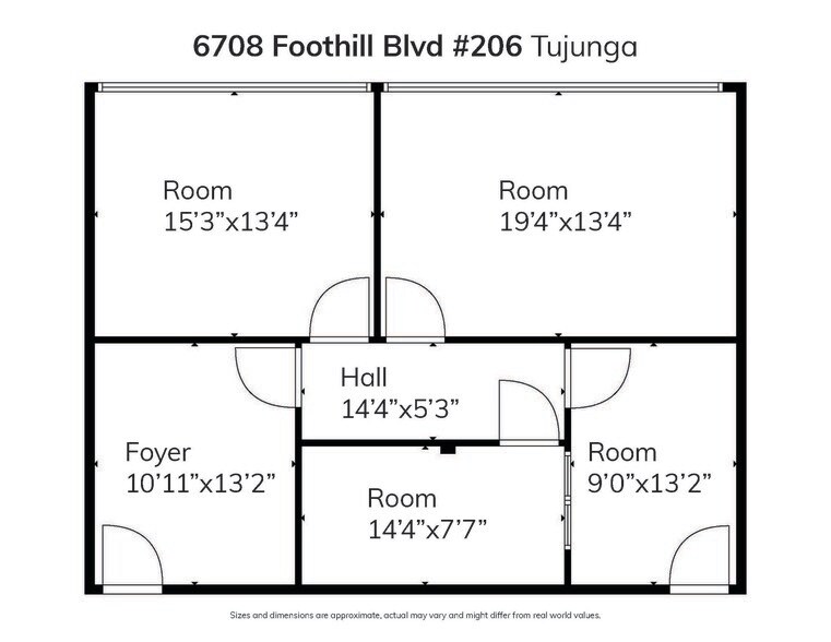 6708 Foothill Blvd, Tujunga, CA à louer - Photo de l’immeuble – Image 3 sur 7