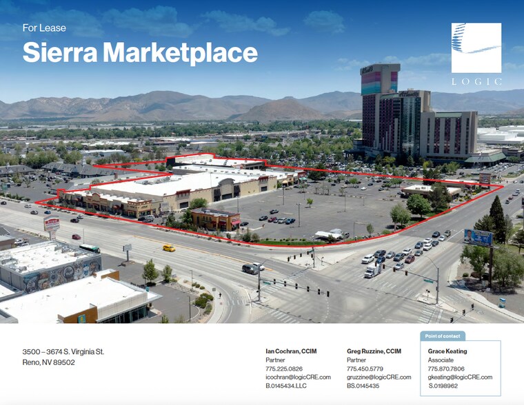 3500-3702 S Virginia St, Reno, NV à louer - Photo de l’immeuble – Image 1 sur 5
