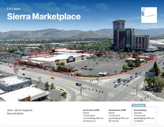 Plus de détails pour 3500-3702 S Virginia St, Reno, NV - Local commercial à louer