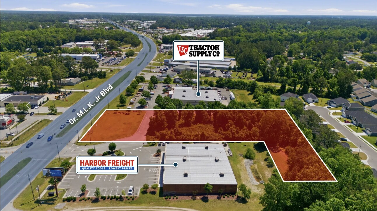 3861 Martin Luther King Jr Blvd, New Bern, NC à vendre Photo principale– Image 1 sur 4