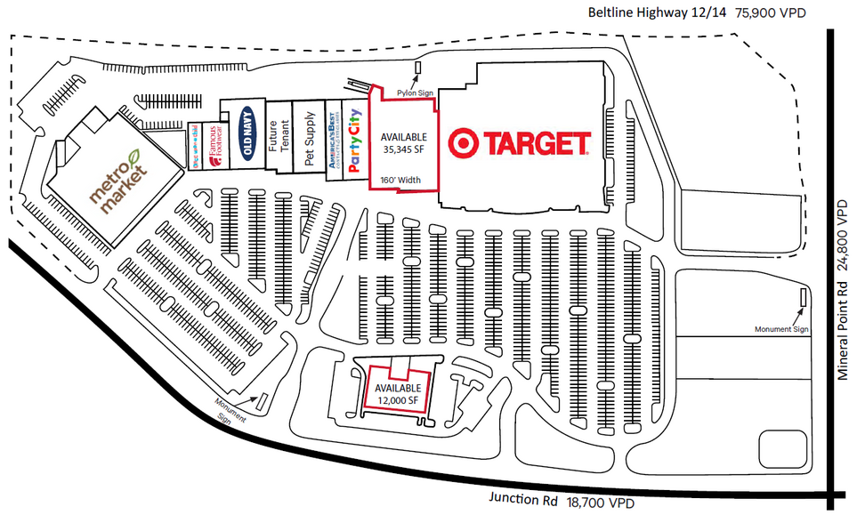 203-259 Junction Rd, Madison, WI à louer - Plan de site – Image 3 sur 5