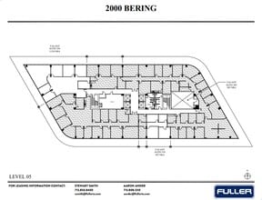 2000 Bering Dr, Houston, TX à louer Plan d’étage– Image 1 sur 1