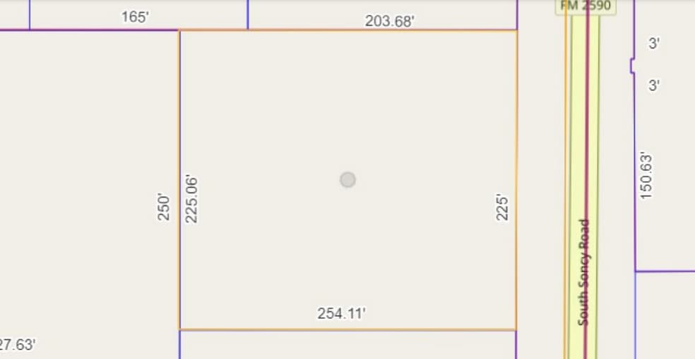 13590 FM 2590 (SONCY), Amarillo, TX à vendre - Plan cadastral – Image 3 sur 8