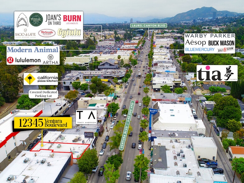 12345 Ventura Blvd, Studio City, CA à louer - Aérien – Image 3 sur 5