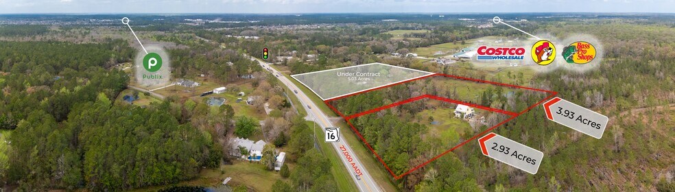 4410-4420 State Road 16, Saint Augustine, FL à vendre - Aérien – Image 1 sur 5