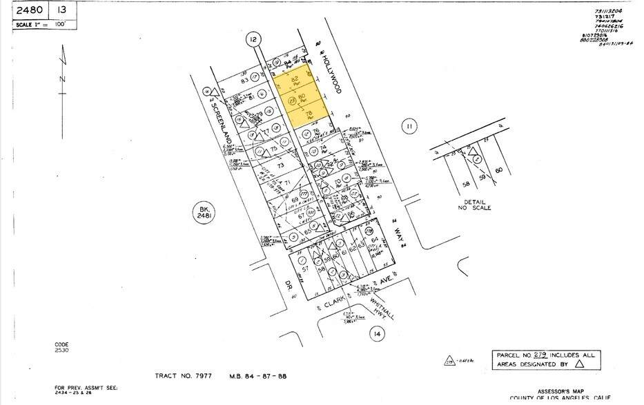 847 N Hollywood Way, Burbank, CA à louer - Plan cadastral – Image 3 sur 3