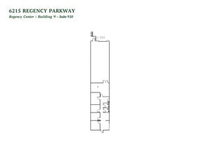 6215 Regency Pky, Norcross, GA à louer Plan de site– Image 1 sur 1