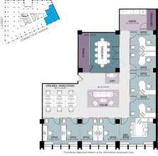 1025 Connecticut Ave NW, Washington, DC à louer Plan d’étage– Image 1 sur 1