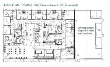 2888 Cochran St, Simi Valley, CA à louer Plan d’étage– Image 2 sur 2