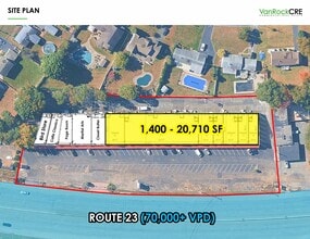 717 State Rt 23, Pompton Plains, NJ à louer Plan d’étage– Image 1 sur 1