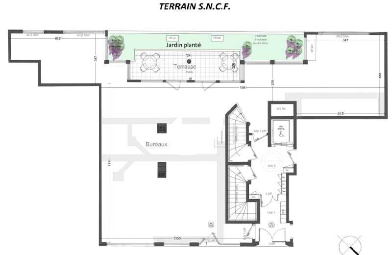 Local commercial dans Clichy à louer Plan d’étage– Image 1 sur 7