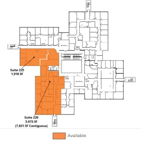 2202 Timberloch Pl, The Woodlands, TX à louer Plan d’étage– Image 1 sur 1