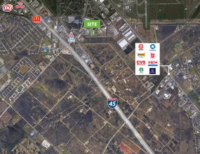 951 Tristar Dr, Webster, TX - VUE AÉRIENNE  vue de carte