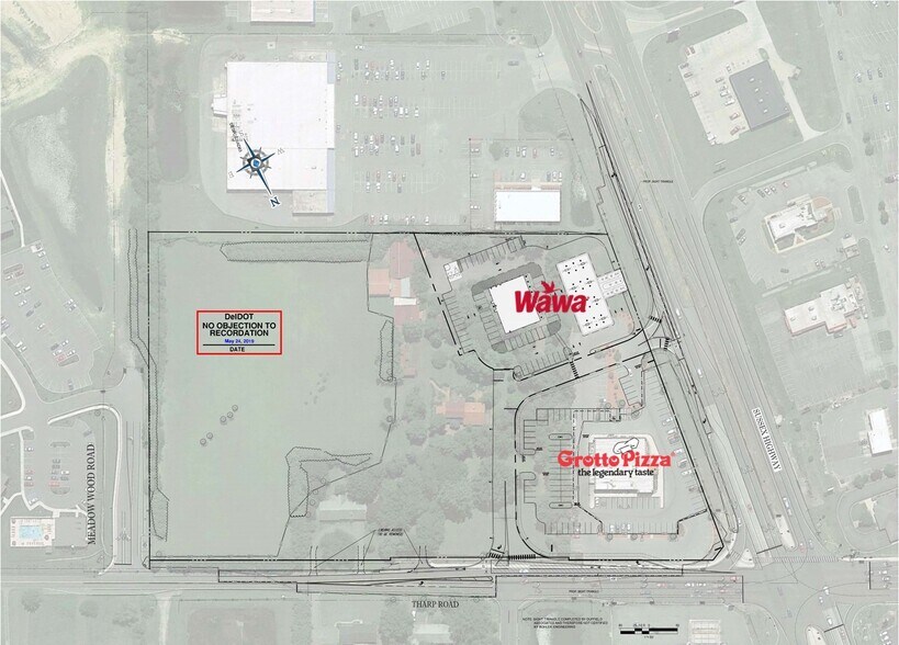 Tharp Rd, Seaford, DE à vendre - Plan de site – Image 3 sur 3