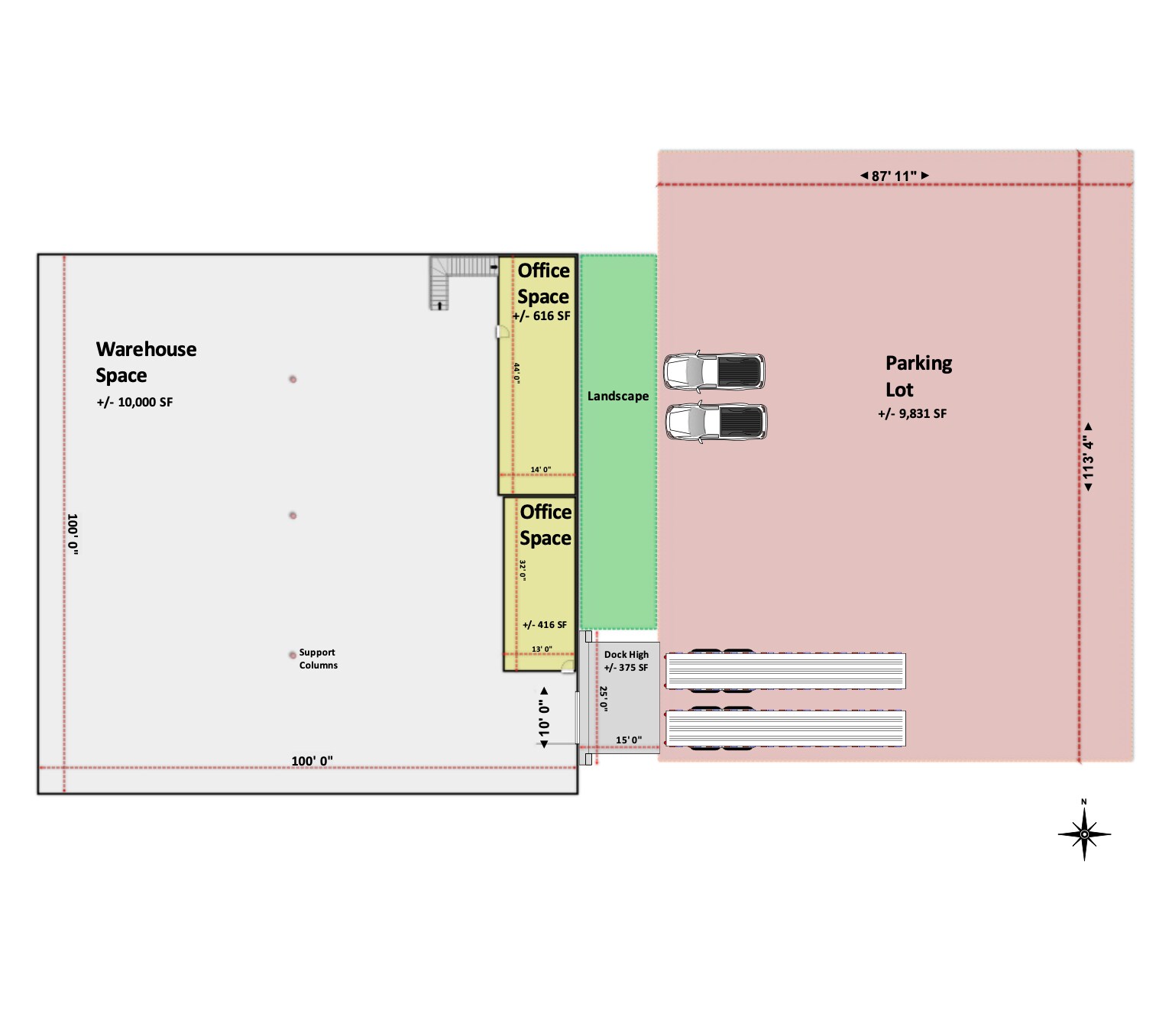1120 Produce Rd, Hidalgo, TX à louer Plan d’étage– Image 1 sur 1