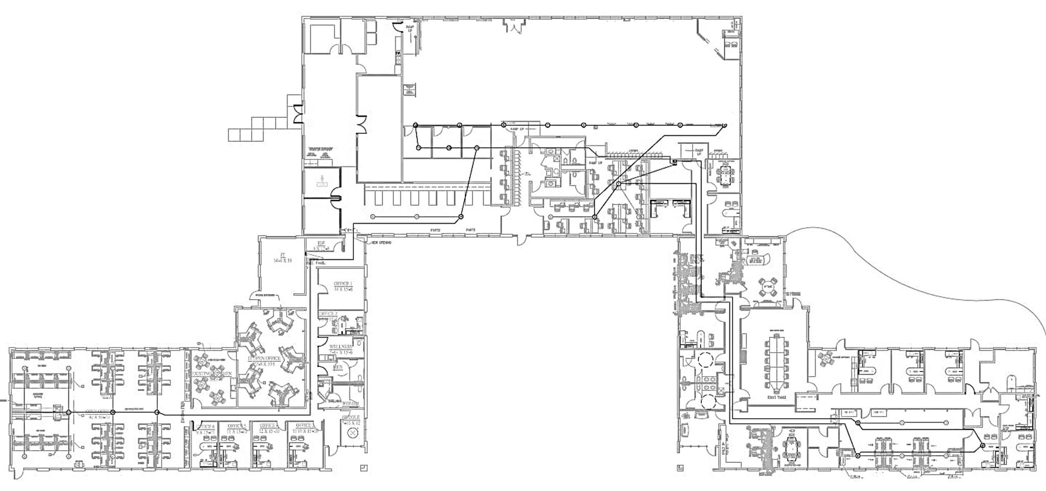 1400 Commerce Center Dr, Franklin, OH à louer Plan d’étage– Image 1 sur 1