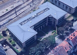 Metz - VUE AÉRIENNE vue de carte