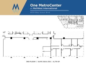 4010 W Boy Scout Blvd, Tampa, FL à louer Plan d’étage– Image 2 sur 3