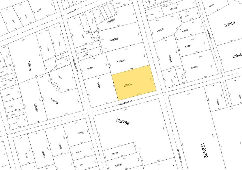 120 S Mountain St, Cherryville, NC à vendre - Plan cadastral – Image 2 sur 21