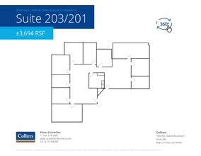 3685 Mount Diablo Blvd, Lafayette, CA à louer Plan d’étage– Image 1 sur 1