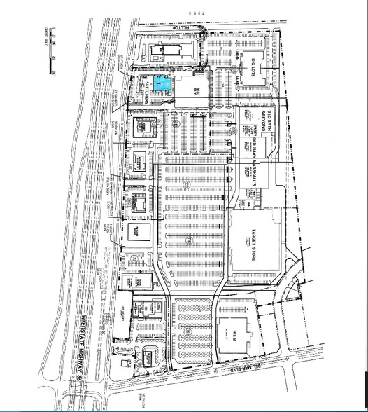 7901 San Dario Ave, Laredo, TX à louer - Plan cadastral – Image 2 sur 15