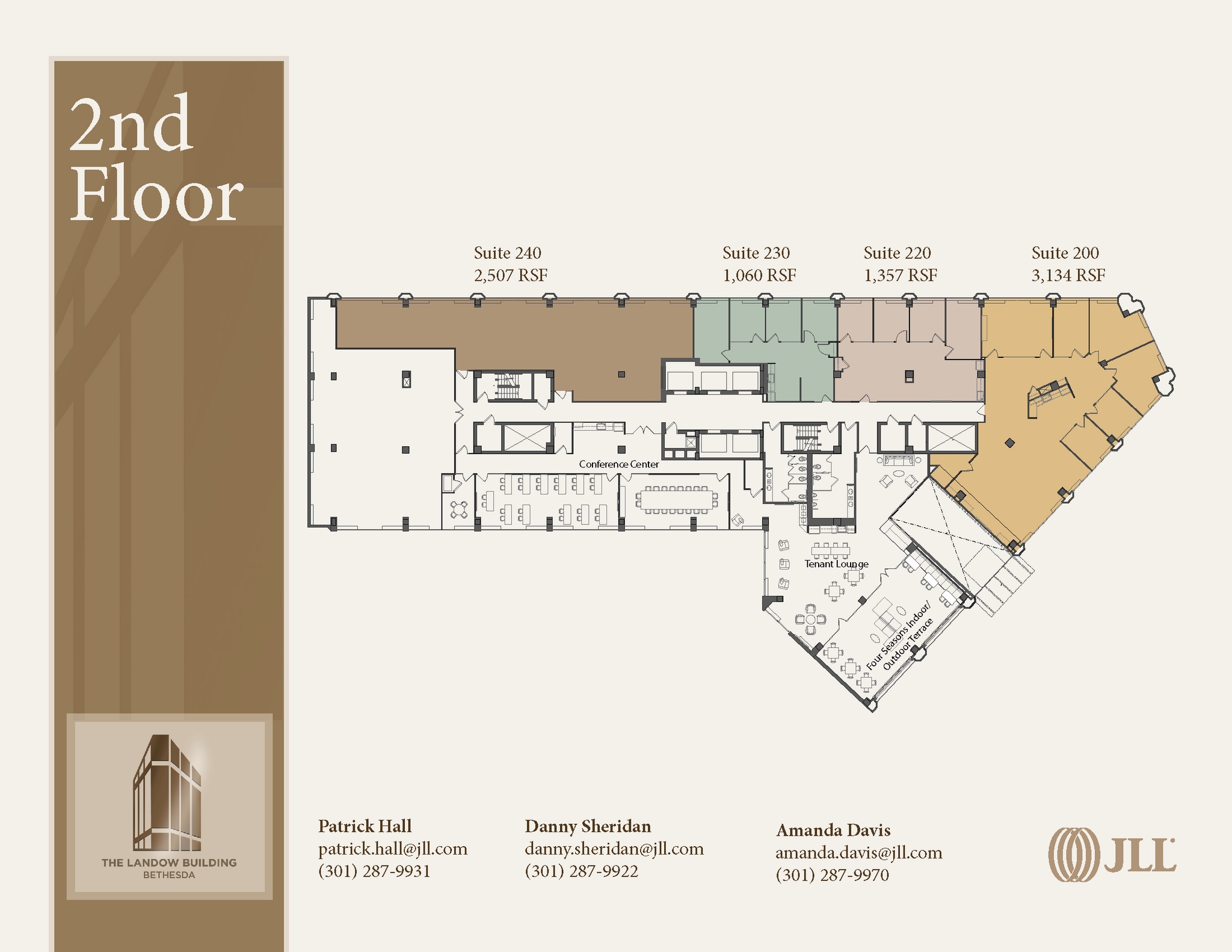 7910 Woodmont Ave, Bethesda, MD à louer Plan d’étage– Image 1 sur 1