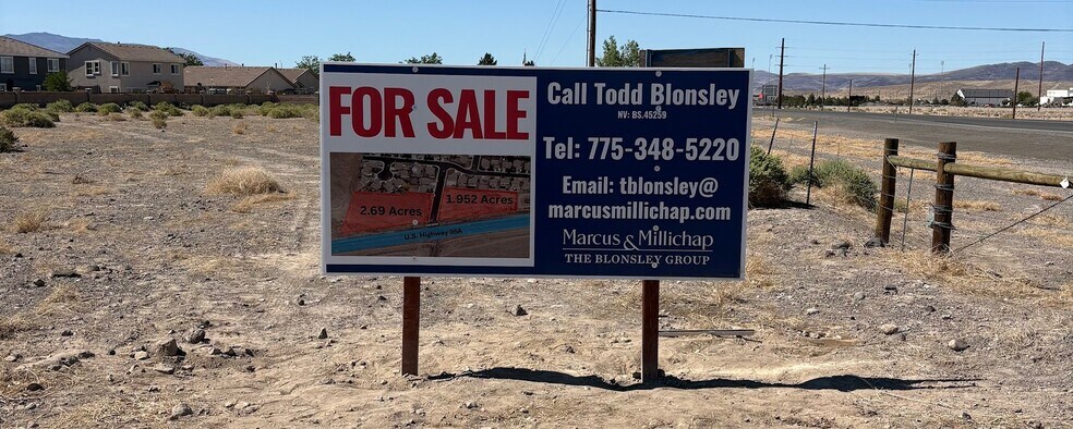 Highway 95 A, Fernley, NV à vendre - Photo principale – Image 1 sur 1