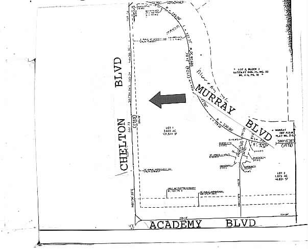 1920 S Chelton Rd, Colorado Springs, CO à vendre - Plan cadastral – Image 2 sur 2