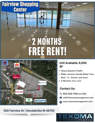 Plus de détails pour 310 W North St, Kendallville, IN - Local commercial à louer