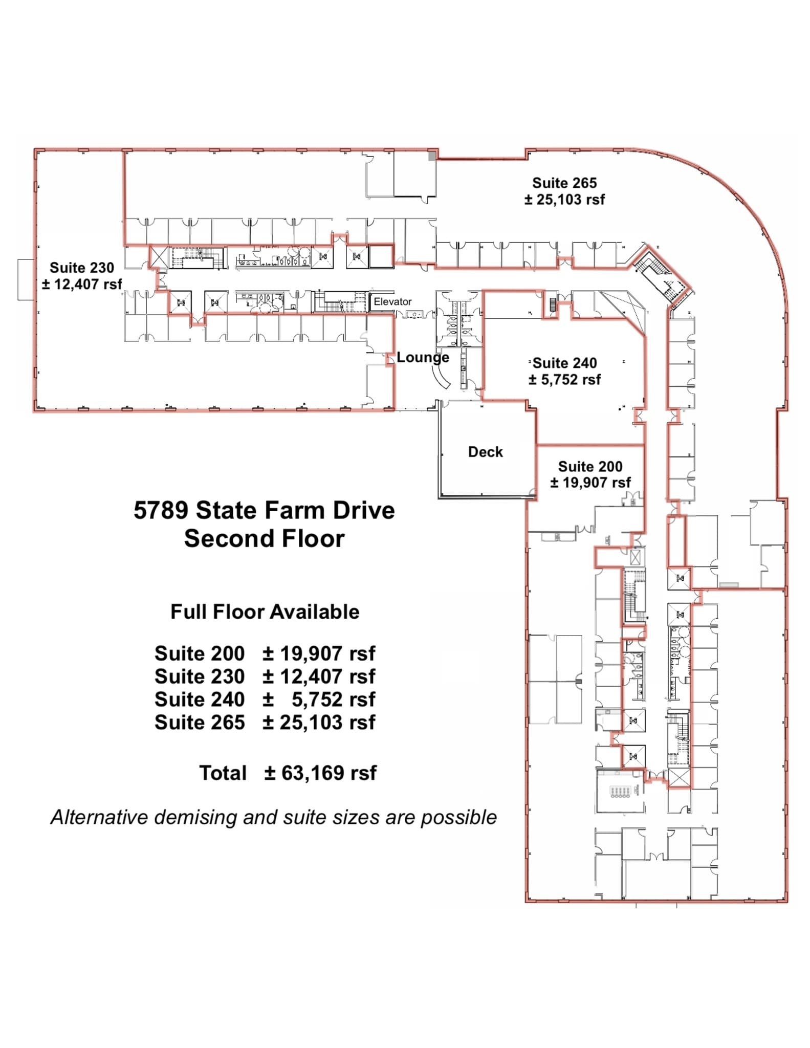 5789 State Farm Dr, Rohnert Park, CA à louer Plan de site– Image 1 sur 1