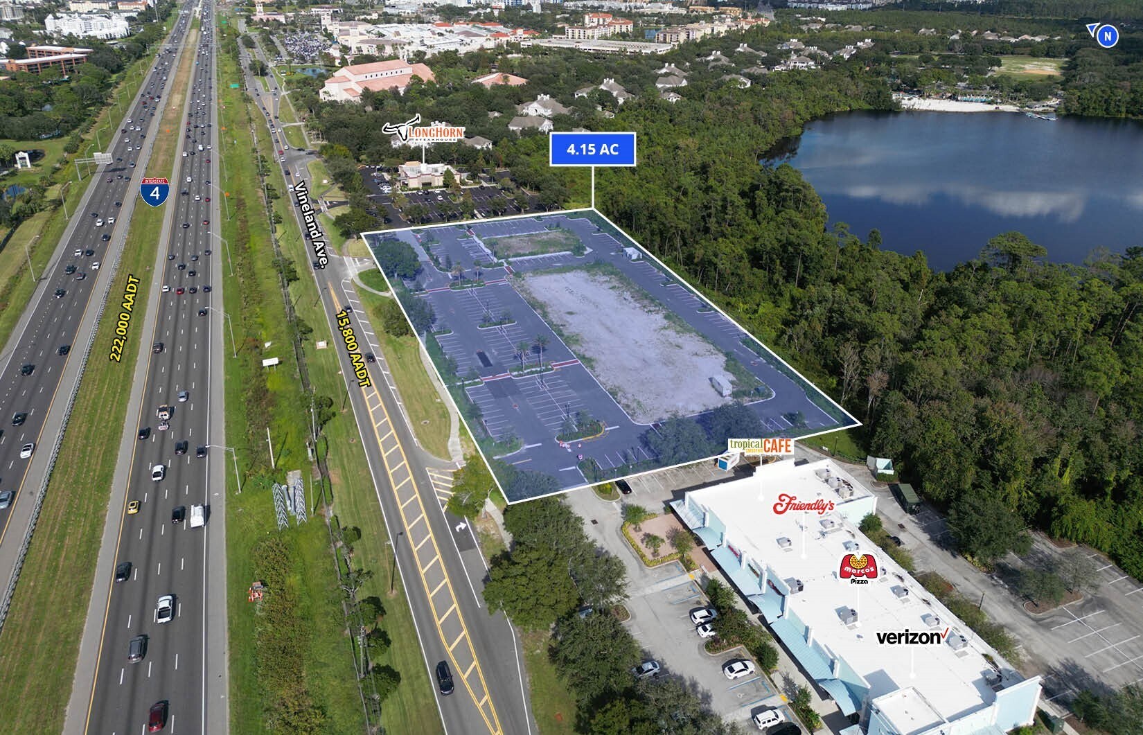 8400 Vineland ave, Orlando, FL à louer Aérien– Image 1 sur 3