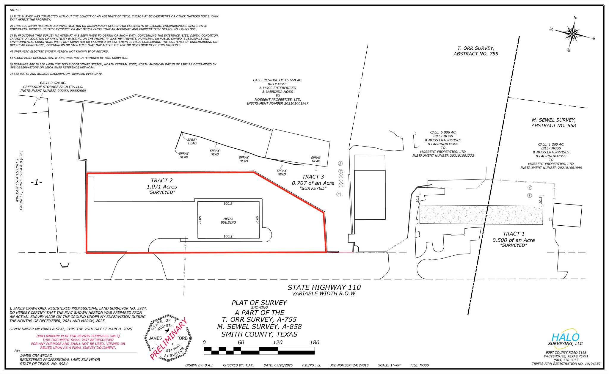 15503 TX-110, Whitehouse, TX à louer Plan cadastral– Image 1 sur 1