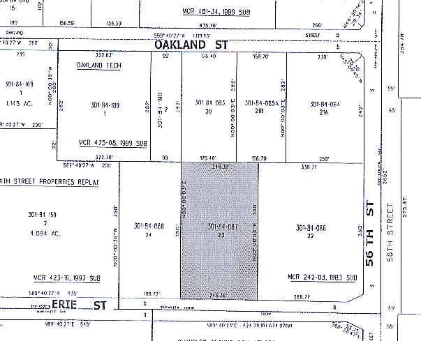 7100 W Erie St, Chandler, AZ à vendre - Plan cadastral – Image 2 sur 7