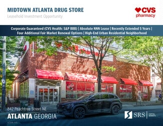 Plus de détails pour 842 NE Peachtree St, Atlanta, GA - Local commercial à vendre