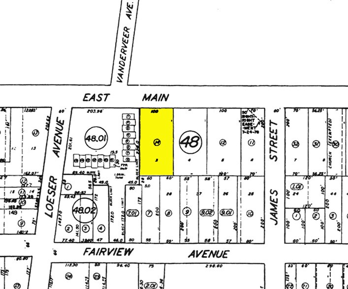 282 E Main St, Somerville, NJ à vendre - Plan cadastral – Image 2 sur 4