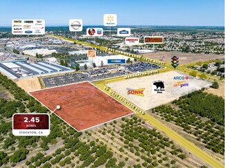 Plus de détails pour 7301 N State Route 99 W Frontage Road, Stockton, CA - Terrain à vendre