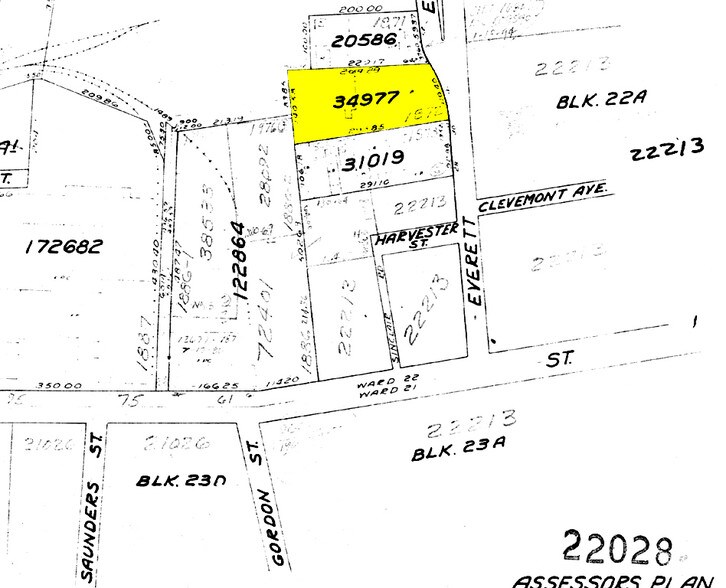38 Everett St, Allston, MA à louer - Plan cadastral – Image 2 sur 4