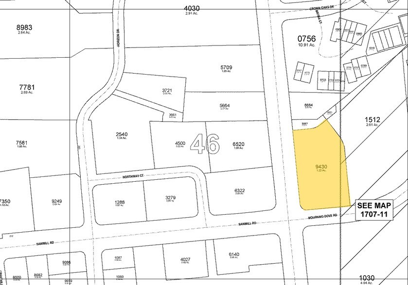 7500 Six Forks Rd, Raleigh, NC à louer - Plan cadastral – Image 2 sur 42