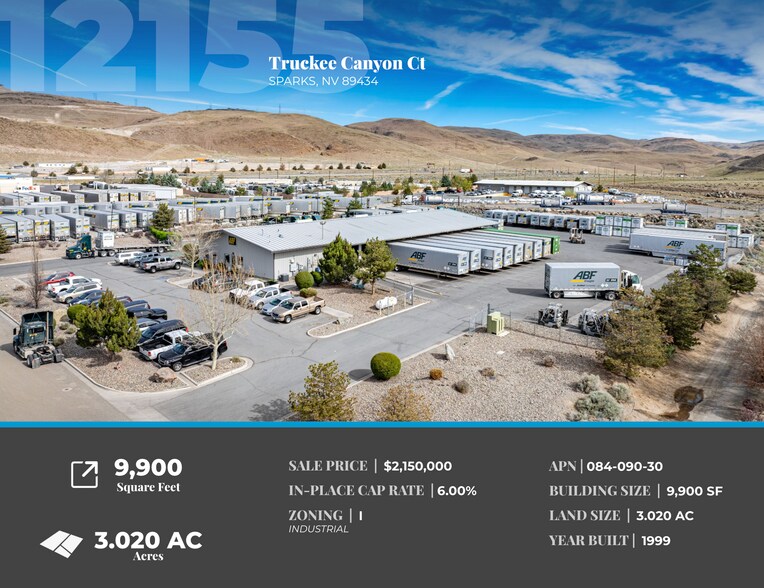 12155 Truckee Canyon Ct, Sparks, NV à vendre - Photo de l’immeuble – Image 2 sur 13