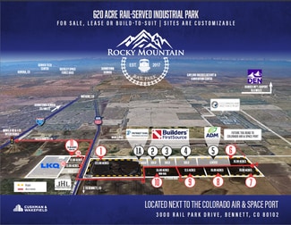 Plus de détails pour NEC E Colfax Ave, Bennett, CO - Terrain à vendre